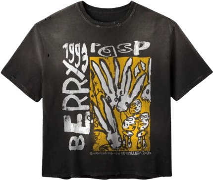 GV Gallery Raspberry Hills 'Code 77' Black Tee